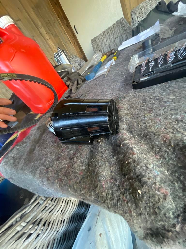 Polini powerfilter voor Dellorto 17.5mm carburateur, Fietsen en Brommers, Ophalen of Verzenden, Zo goed als nieuw, Overige typen