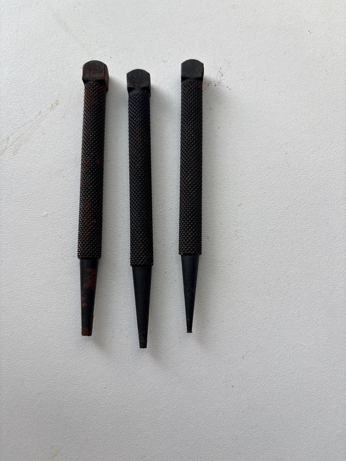 Set van 3 gebruikte drevels