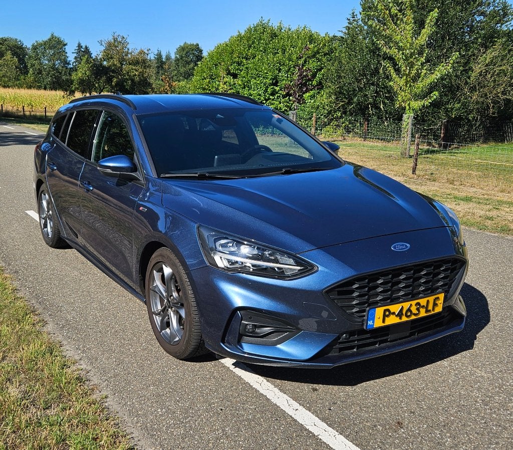 Ford Focus ST-Line 1.0 Ecoboost winterpakket, Stof, Blauw, 23 km/l, 999 cc