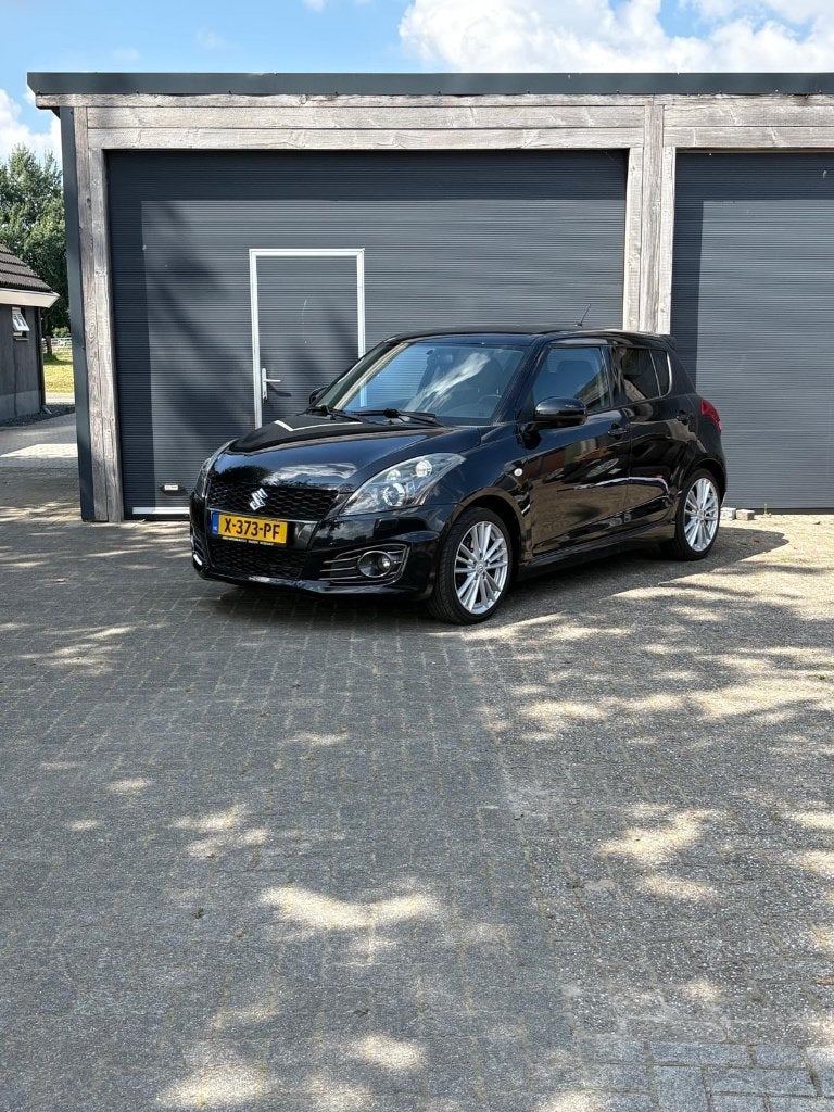 Suzuki Swift 1.6 5D Sport 2014 Zwart, Auto's, Suzuki, Bedrijf, Swift, ABS, Airconditioning, Alarm, Automatische klimaatregeling
