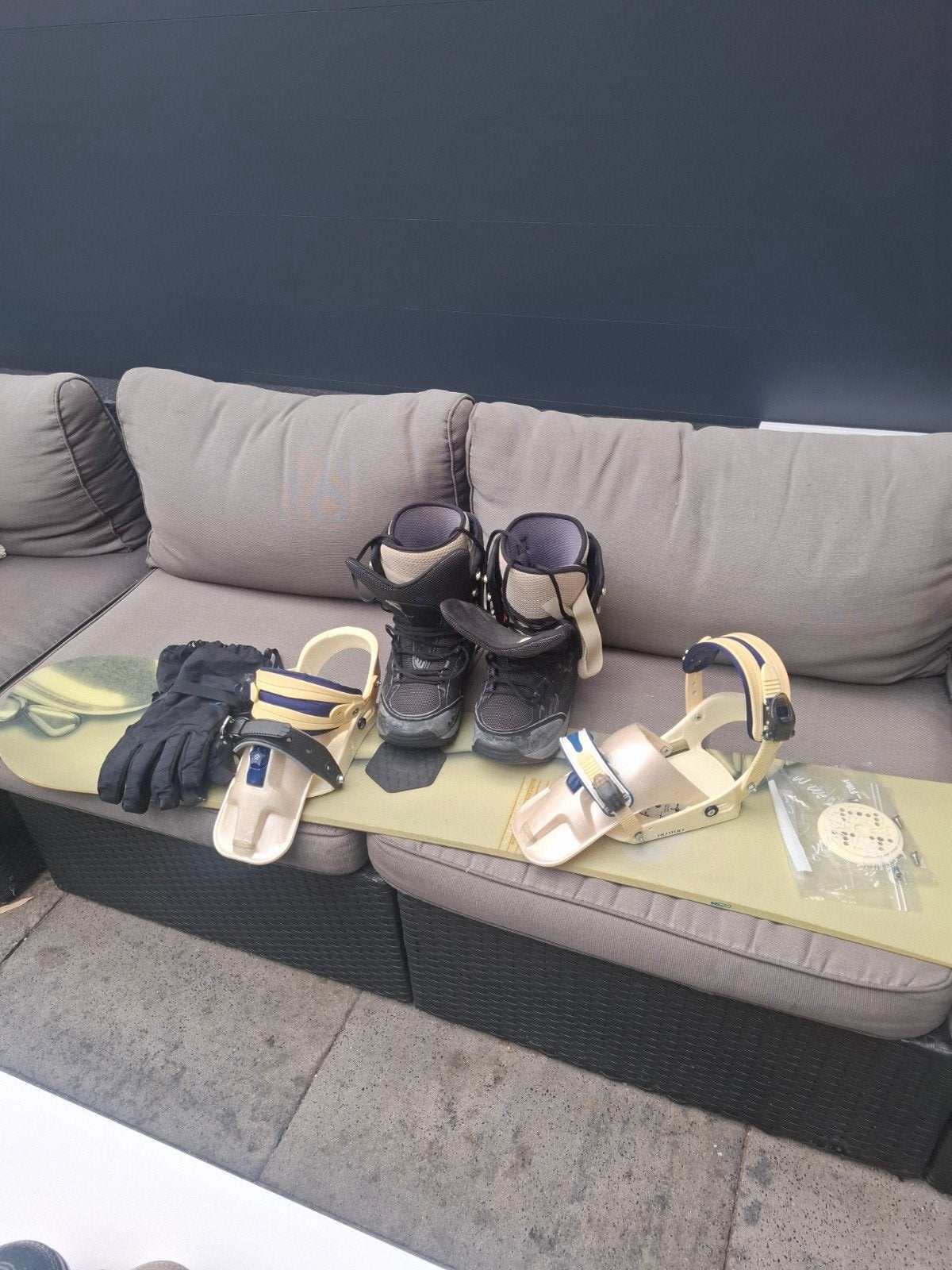 Burton snowboard, Sport en Fitness, Ophalen, Gebruikt, Board