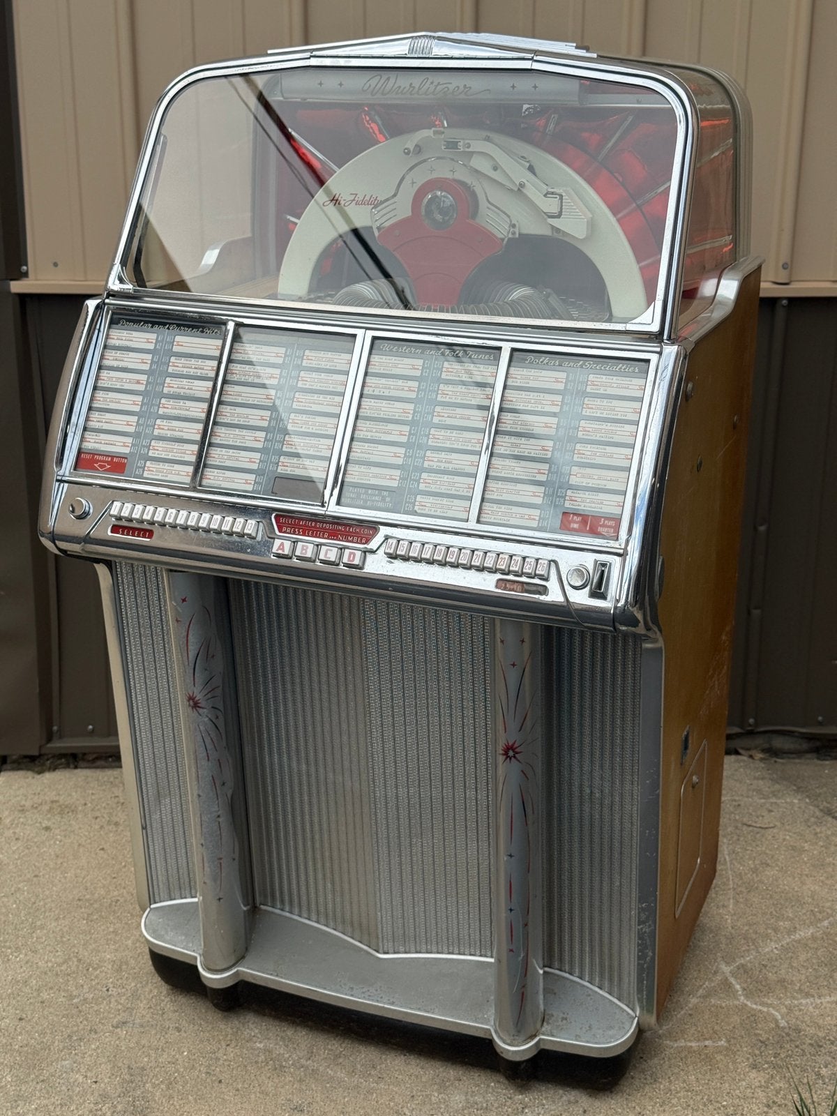 PRESALE DEAL: WURLITZER model 1800 jukebox, Verzamelen, Automaten | Jukeboxen, Ophalen, Gebruikt, 1950 tot 1960, Wurlitzer