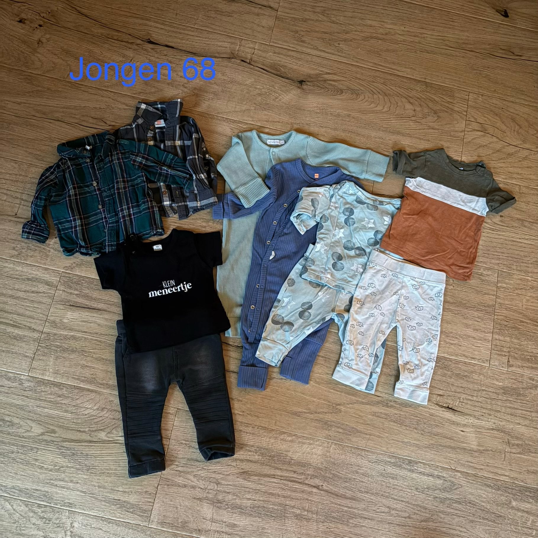 Kledingpakket jongen maat 68, Ophalen of Verzenden, Gebruikt, Jongetje