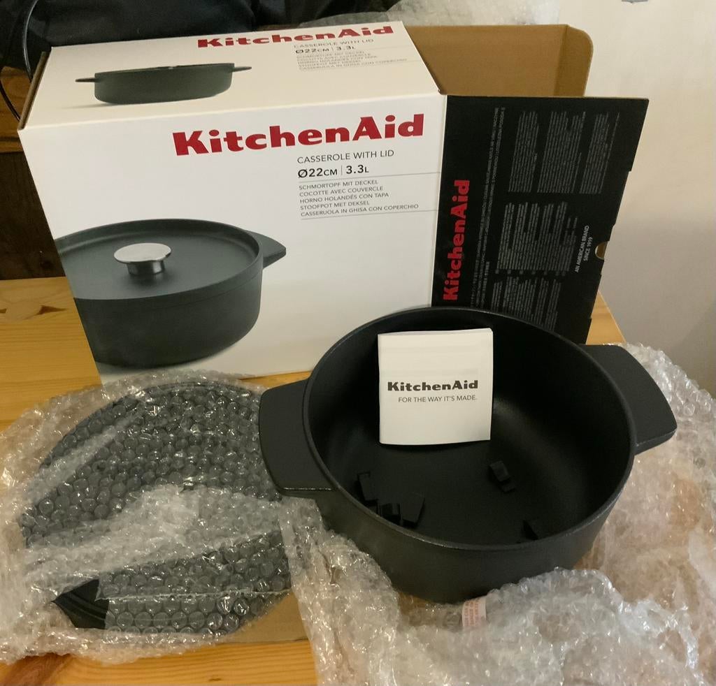 Kitchnaid casserole with lid, Verzenden, Nieuw