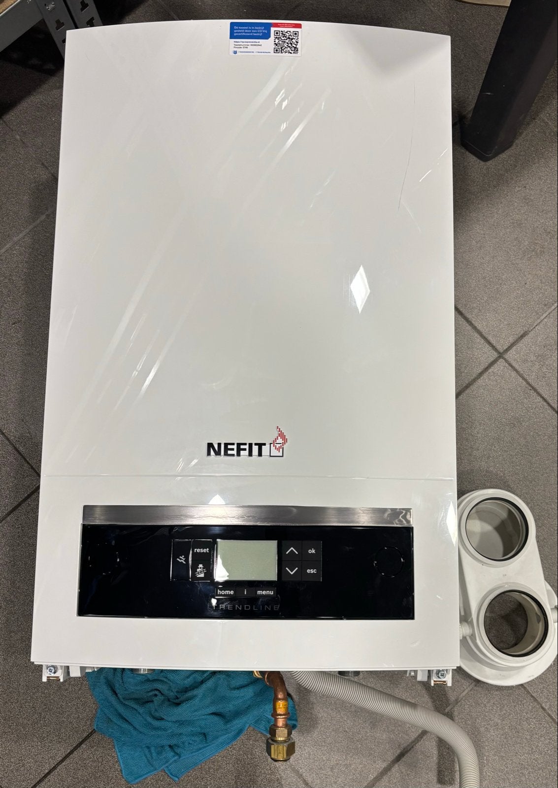 Nefit TrendLine CV-ketel - Hoog Rendement 2021 CW 5, Doe-het-zelf en Verbouw, Ophalen, 30 tot 80 cm, Gebruikt, Hoog rendement (Hr)