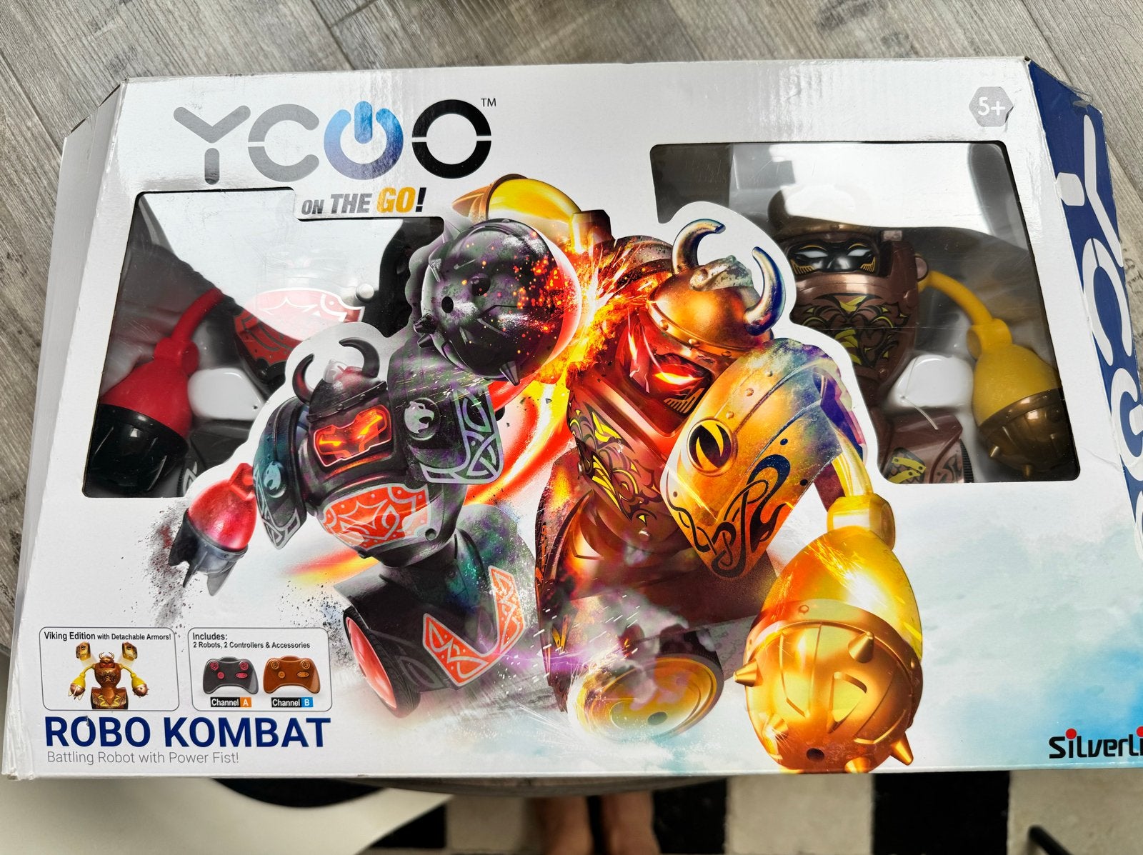 Robot Kombat knokspel - Battling Robots met Power Fists, Ophalen of Verzenden, Zo goed als nieuw