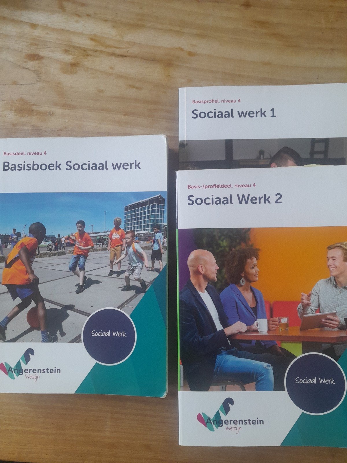 Boeken Sociaal Werk MBO niveau 4 (Basisboek, deel 1 & 2), Boeken, Studieboeken en Cursussen, Ophalen, Gamma, Zo goed als nieuw
