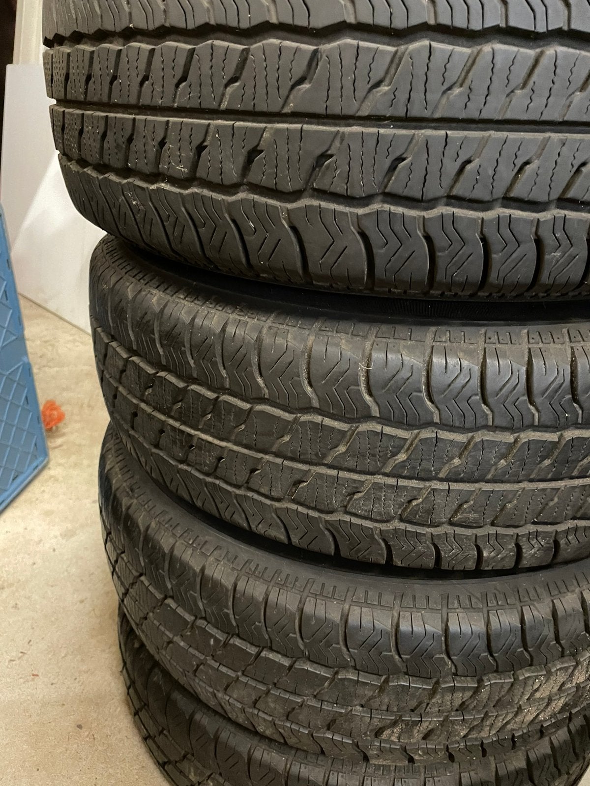 M/s 15 inch banden voor  camper, Auto-onderdelen, Banden en Velgen, Ophalen, 15 inch, All Season, Band(en)