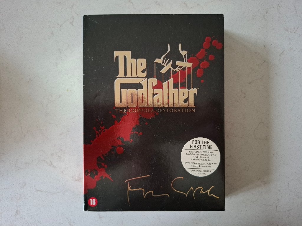 The Godfather: The Coppola Restoration DVD Boxset, 1960 tot 1980, Engels, Vanaf 16 jaar, Nederlands
