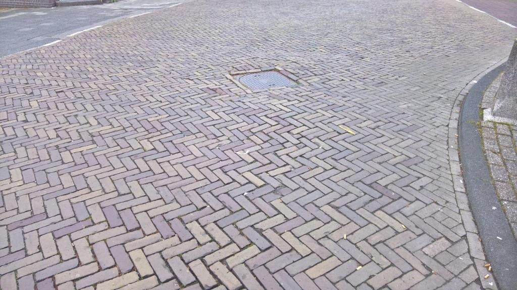Originele oude hard gebakken dikformaat 7-duimers stenen, Gebruikt, Keramiek, Klinkers, DeStenenMan