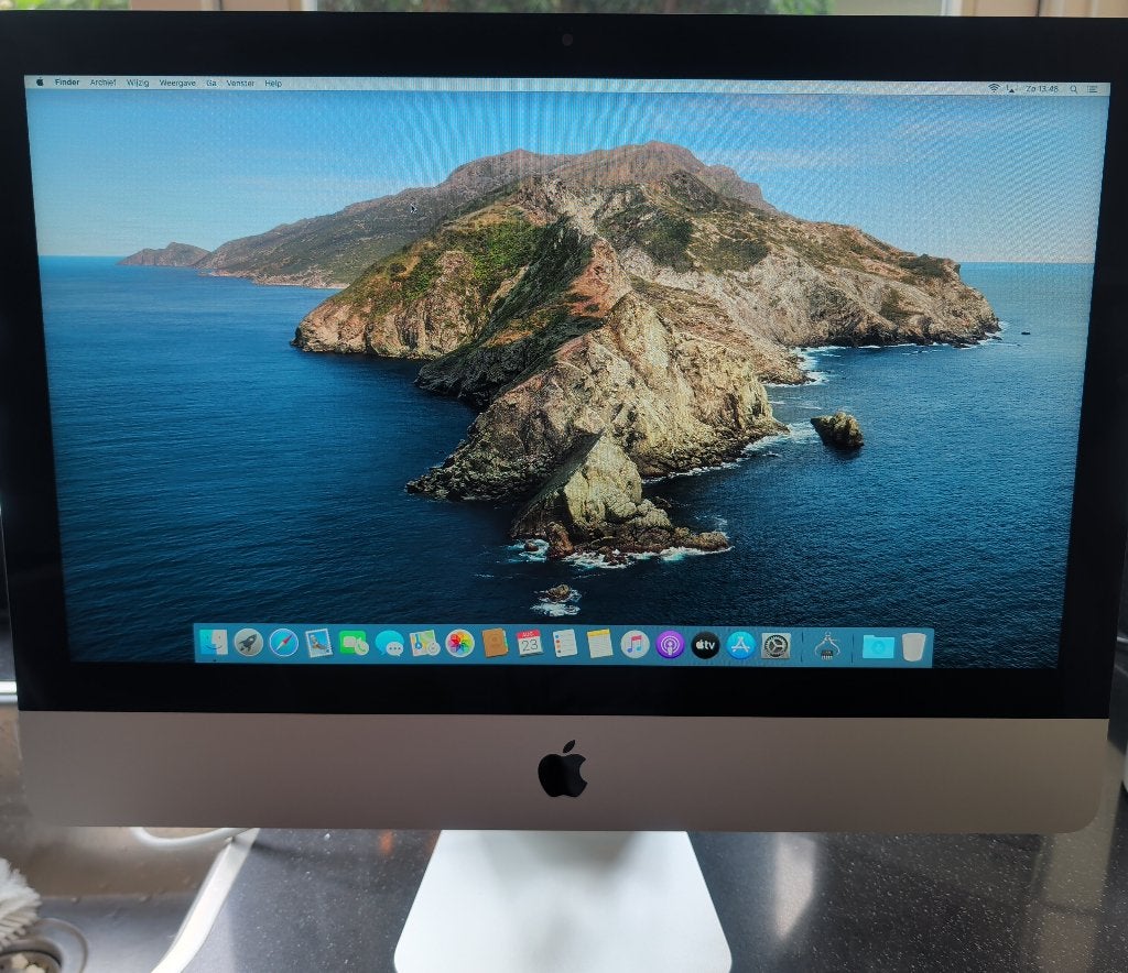 Apple iMac 21,5 2012 i5 1TB Fusion + toetsenbord en muis, Ophalen, Gebruikt, HDD en SSD, 2 tot 3 Ghz