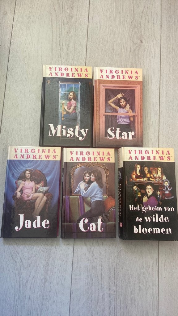 Virginia Andrews - Wilde Bloemen (complete serie), Boeken, Ophalen of Verzenden, Gelezen