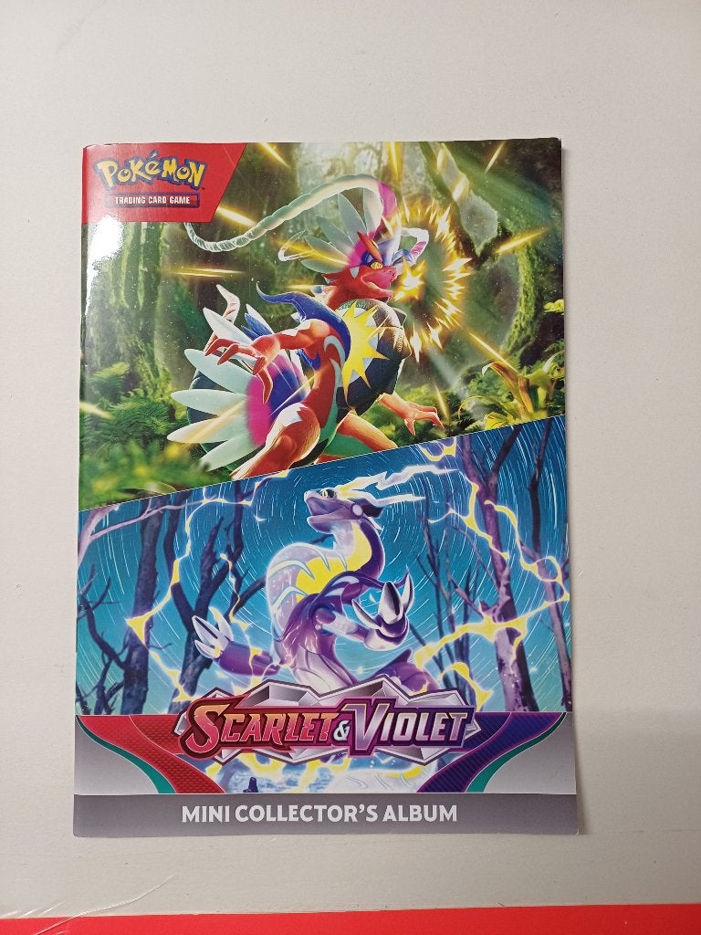Pokemon - Scarlet & Violet - mini collector's album, Ophalen of Verzenden, Zo goed als nieuw, Boek of Catalogus