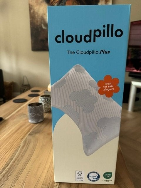Cloudpillow kussen, Huis en Inrichting, Slaapkamer | Beddengoed, Nieuw, Kussen, Eenpersoons, Wit, Overige merken, Ophalen of Verzenden