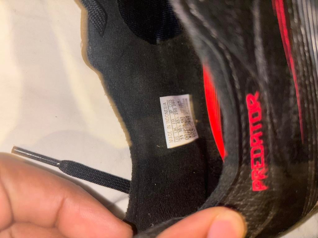 Adidas predators, Sport en Fitness, Schoenen, Maat L, Ophalen of Verzenden, Zo goed als nieuw