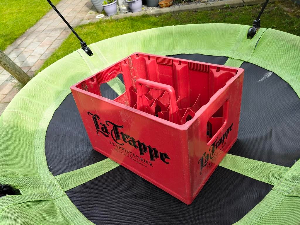 Mooi kratje voor op de fiets, Ophalen