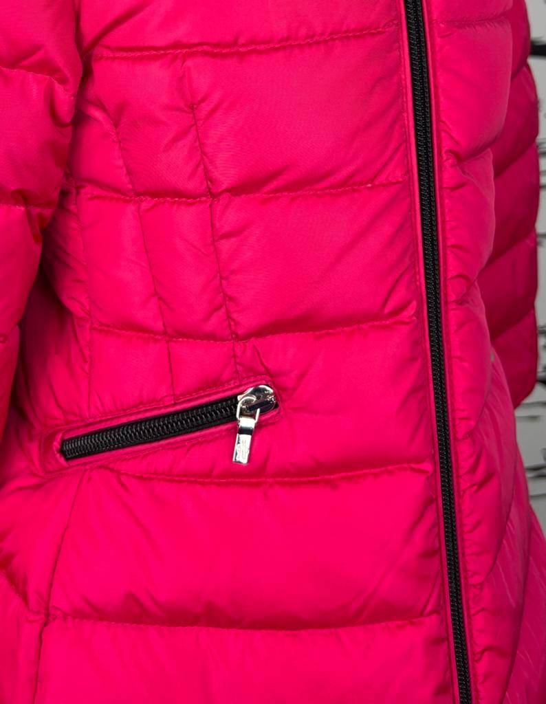 Moncler roze Charpal dons winterjas meisje maat 2 (670 euro), Kinderen en Baby's, Kinderkleding | Maat 92, Moncler EU, Nieuw, Moncler