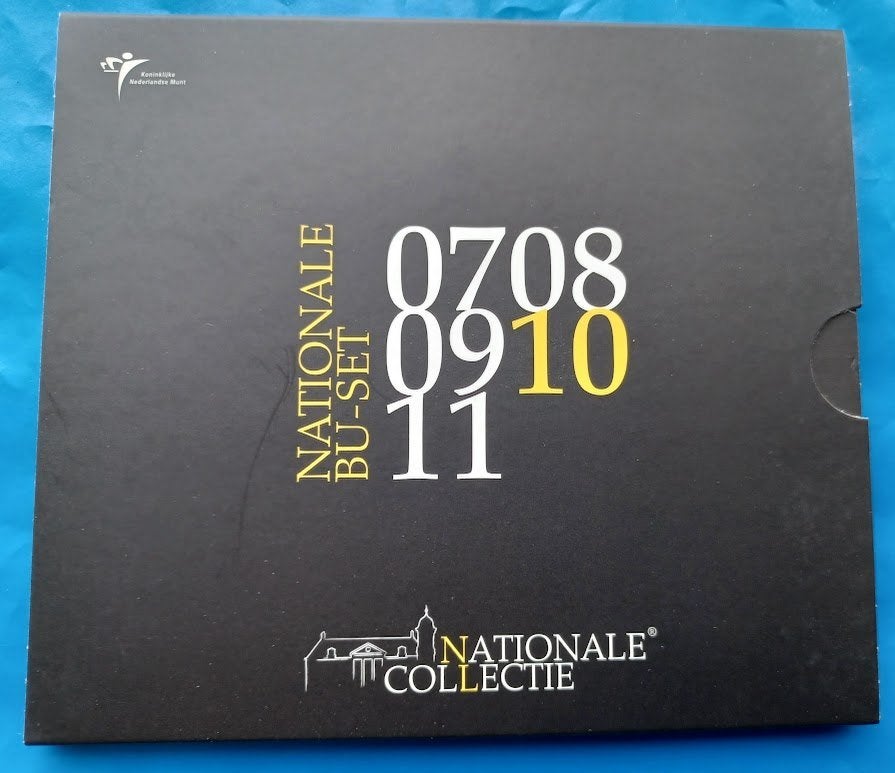 Nationale jaarset Nederland 2010 BU, Verzenden, Koningin Beatrix, Euro's, Setje