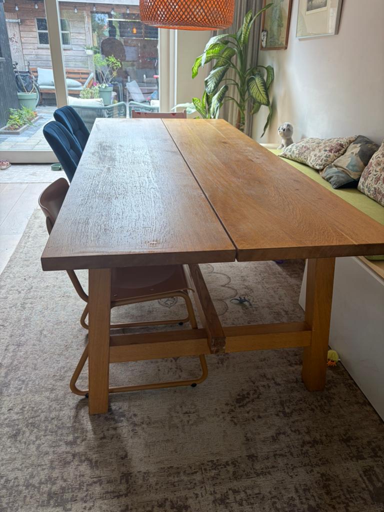 Tafel IKEA, Huis en Inrichting, Tafels | Eettafels, Ophalen, 200 cm of meer, 50 tot 100 cm, Zo goed als nieuw