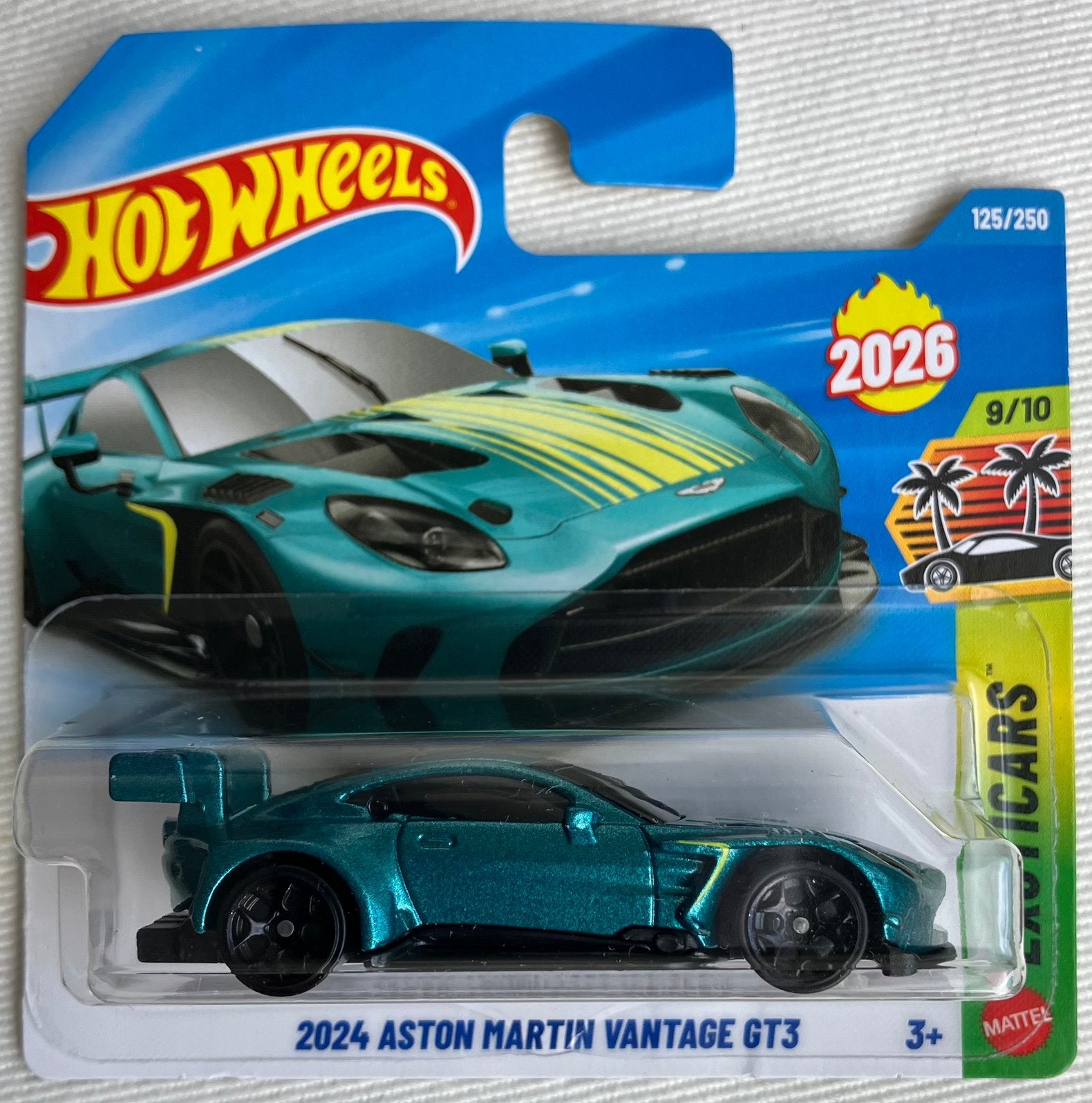 Hot Wheels 2024 Aston Martin Vantage GT3 Hotwheels, Ophalen of Verzenden, Nieuw, Auto