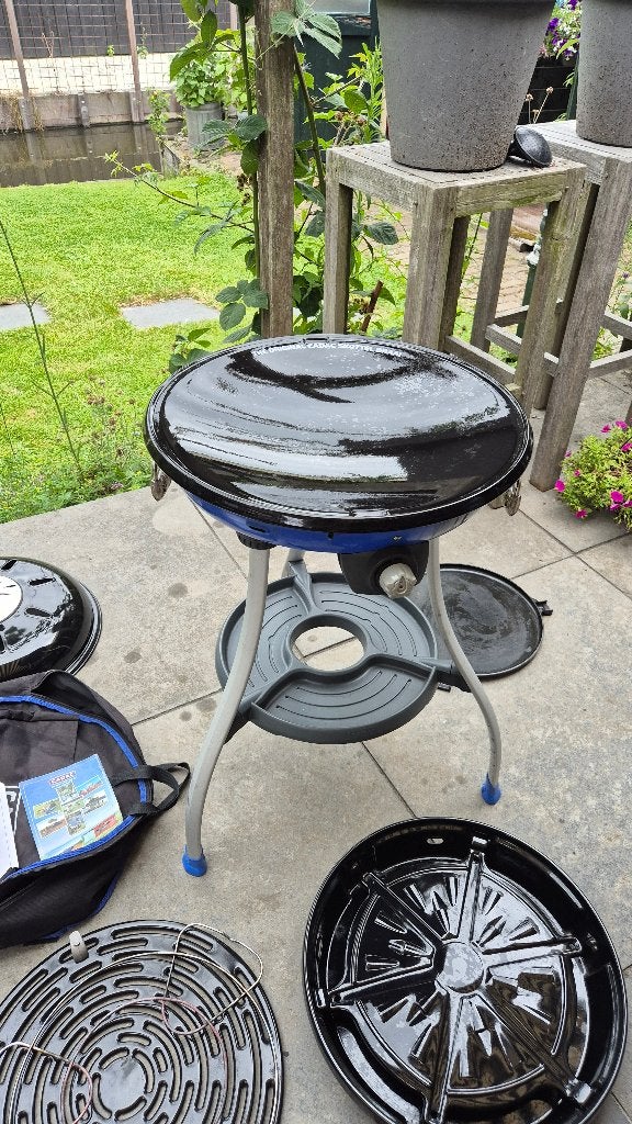 Cadac Skottelbraai set (zeer uitgebreid) o.a. met Paella pan, Ophalen, Gebruikt