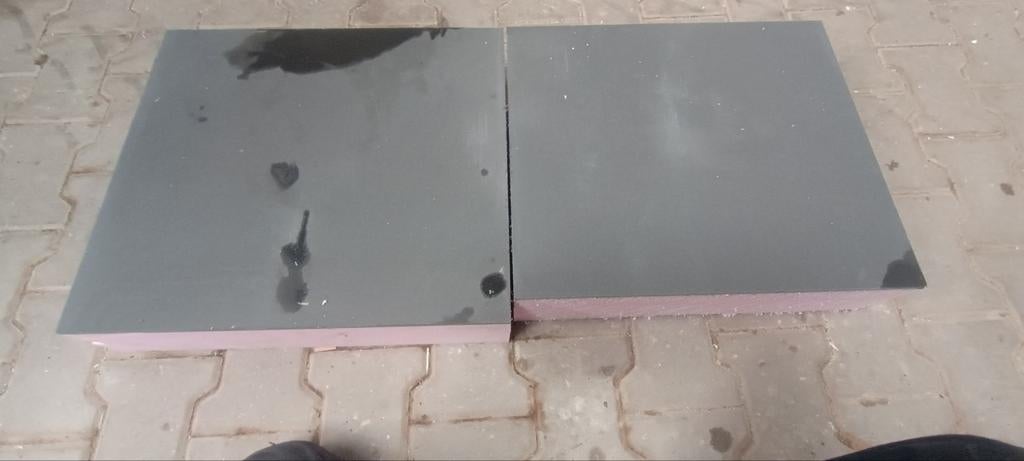 Kantplanken antraciet, Ophalen, Hardschuim (Pir), Minder dan 4 cm