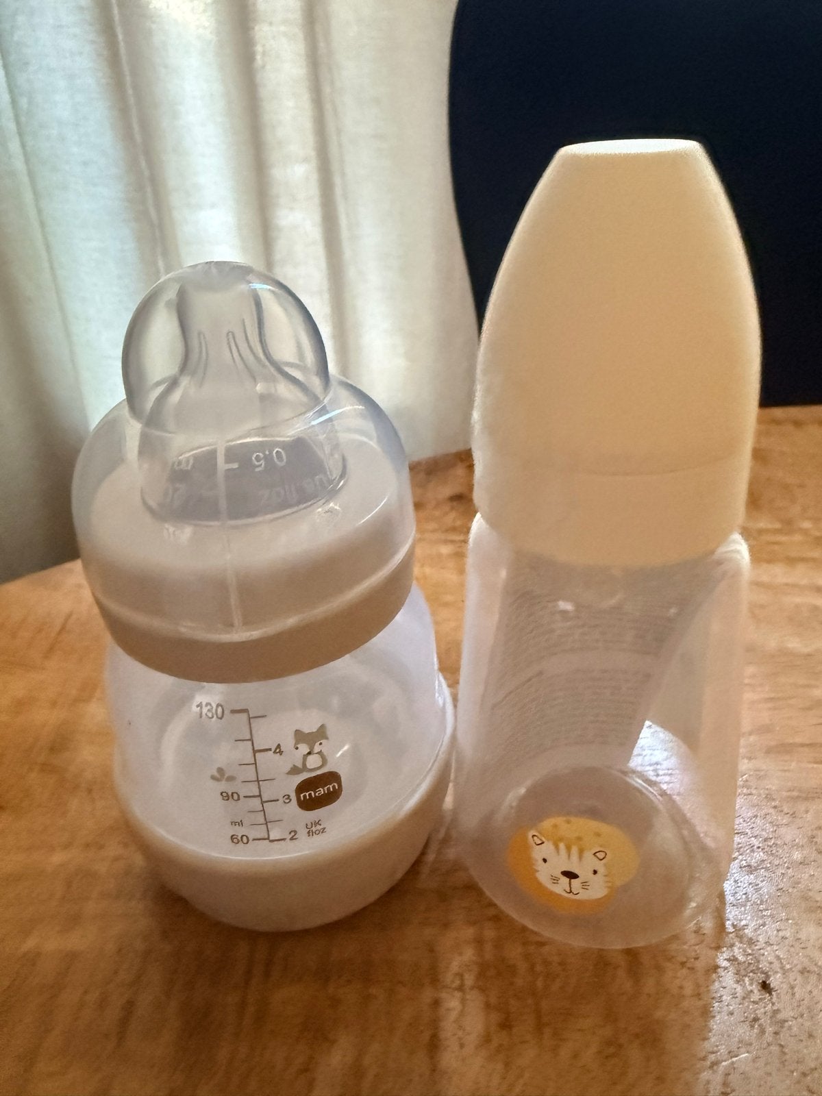 MAM Babyfles anti koliek, Kinderen en Baby's, Babyvoeding en Toebehoren, Ophalen of Verzenden, Zo goed als nieuw, Overige typen