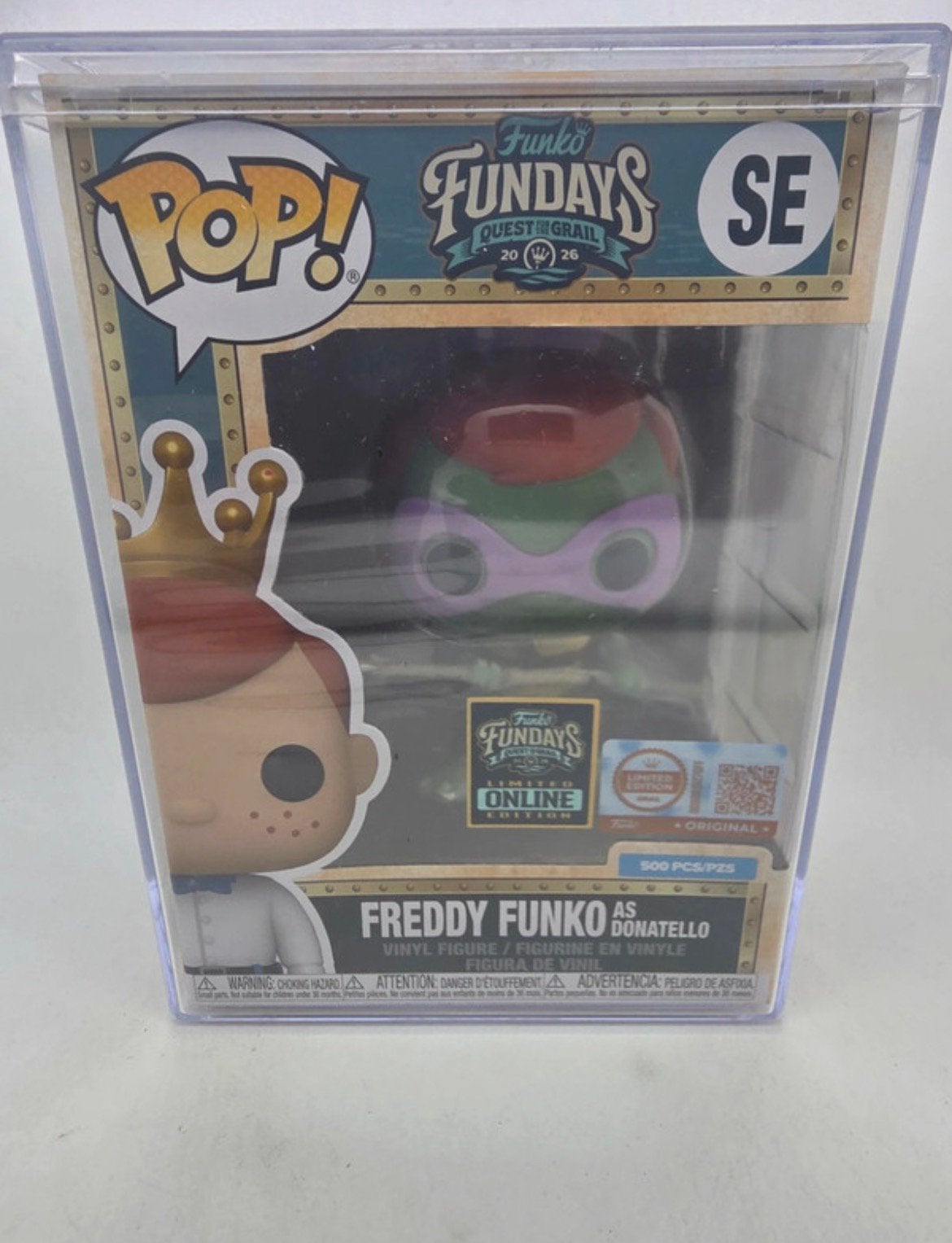 Funko Pop Freddy Funko as Donatello, Nieuw, Ophalen of Verzenden, Nvt, Nvt