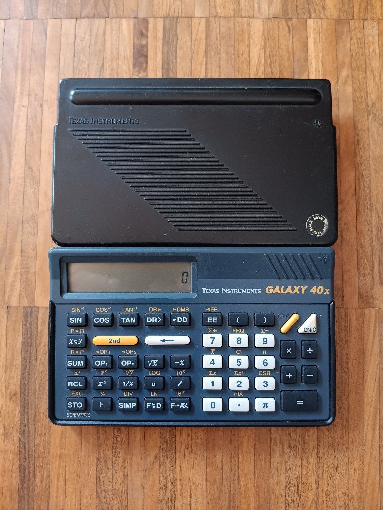 Texas Instruments rekenmachine Galaxy 40x, Ophalen of Verzenden, Zo goed als nieuw