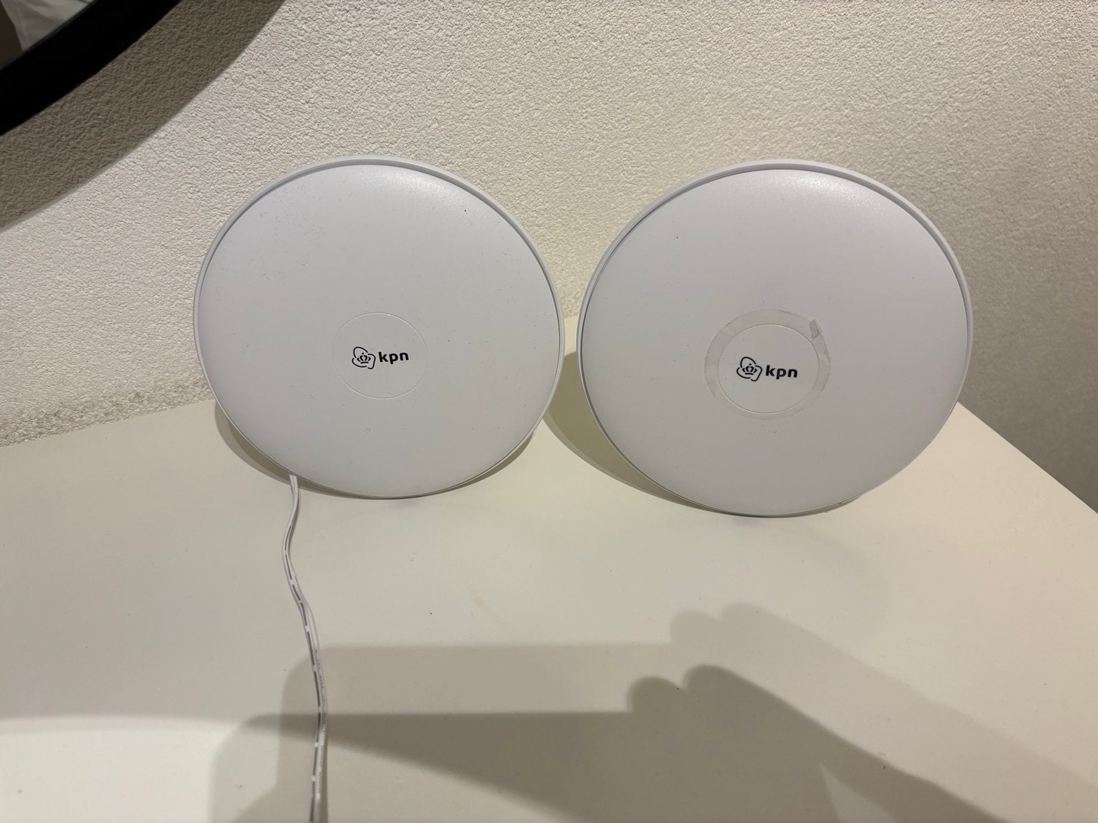 KPN SuperWifi punten (2 stuks) inclusief adapters, Ophalen, Gebruikt
