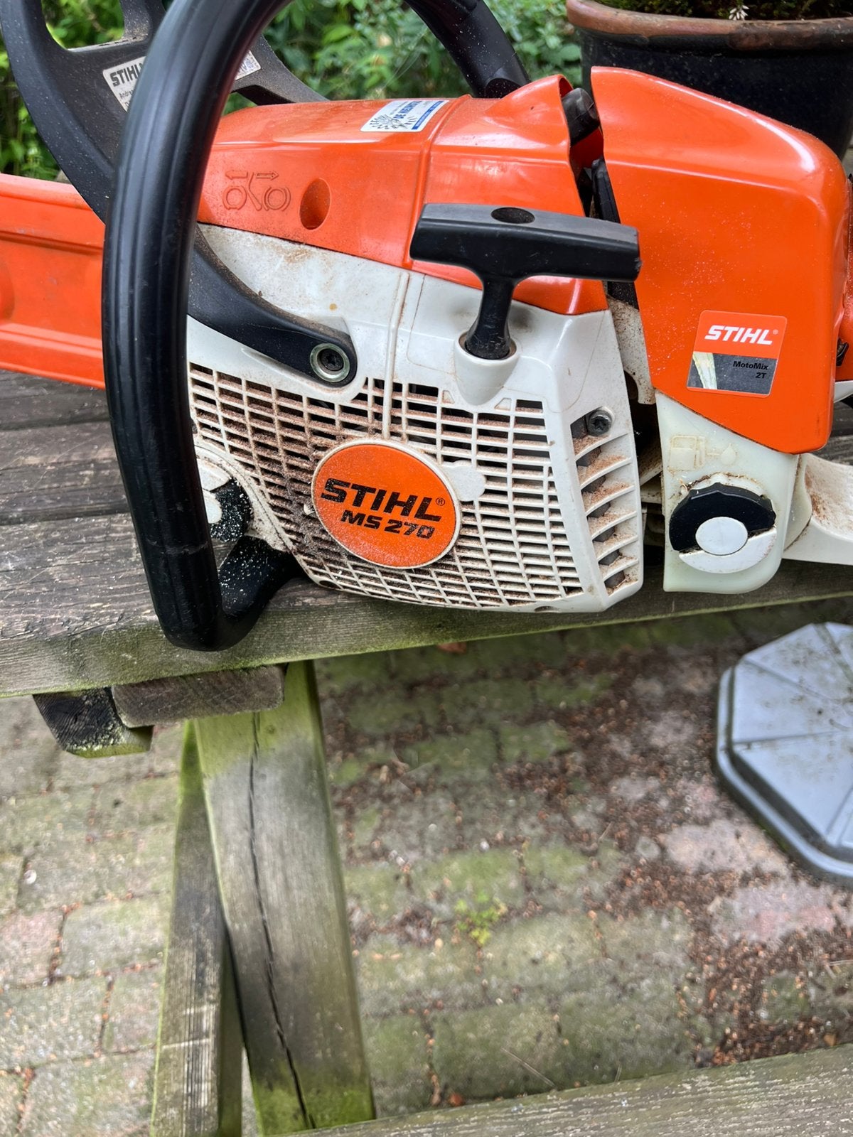 Stihl kettingzaag, Ophalen of Verzenden, Gebruikt