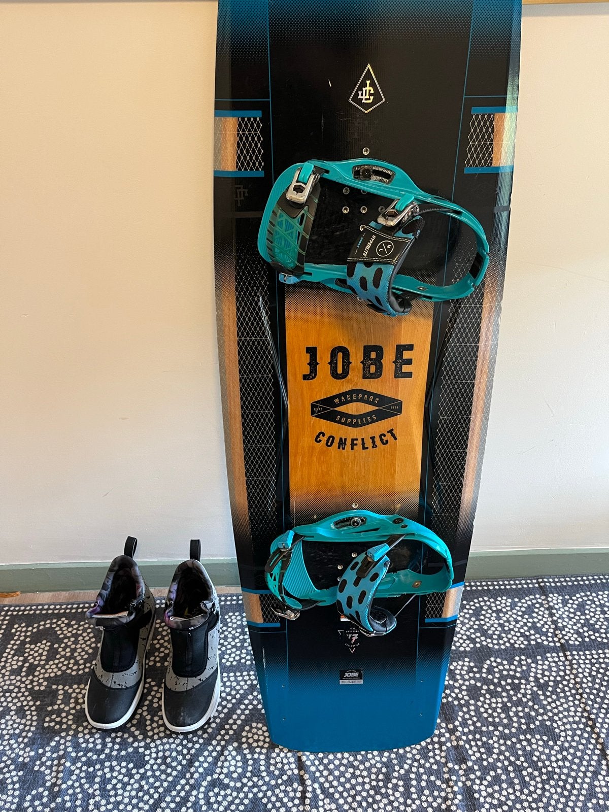 Wakeboard Hyperlite System Bindingen en Gooey Schoenen, Watersport en Boten, Wakeboarden, Ophalen, Gebruikt, Overige typen