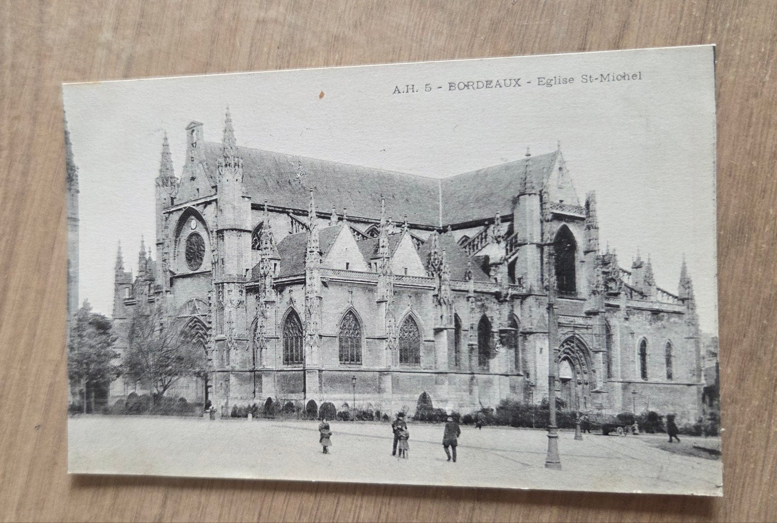 A oude Ansichtkaart Bordeaux - Eglise St-Michel (Frankrijk), Ophalen of Verzenden, Voor 1920, Ongelopen, Frankrijk
