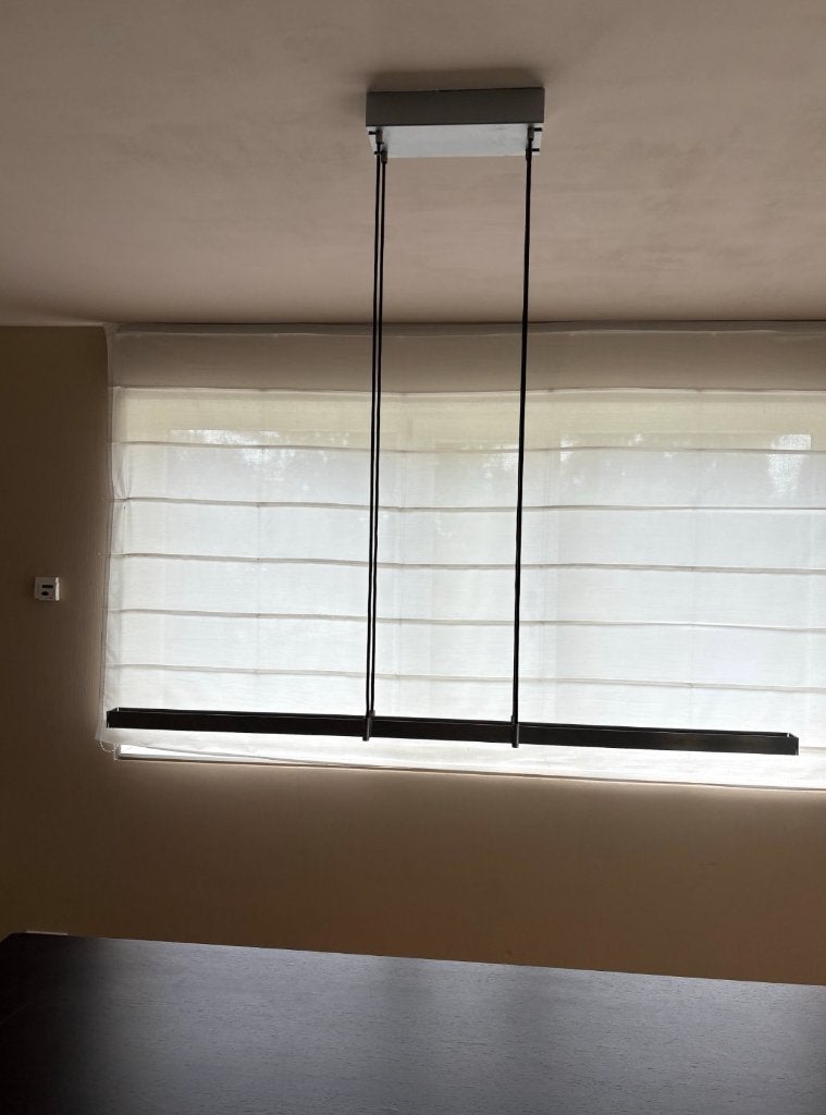 Artemide hanglamp - Industrieel design - 120 cm, Huis en Inrichting, Ophalen, Zo goed als nieuw, Metaal, Overige fittingen