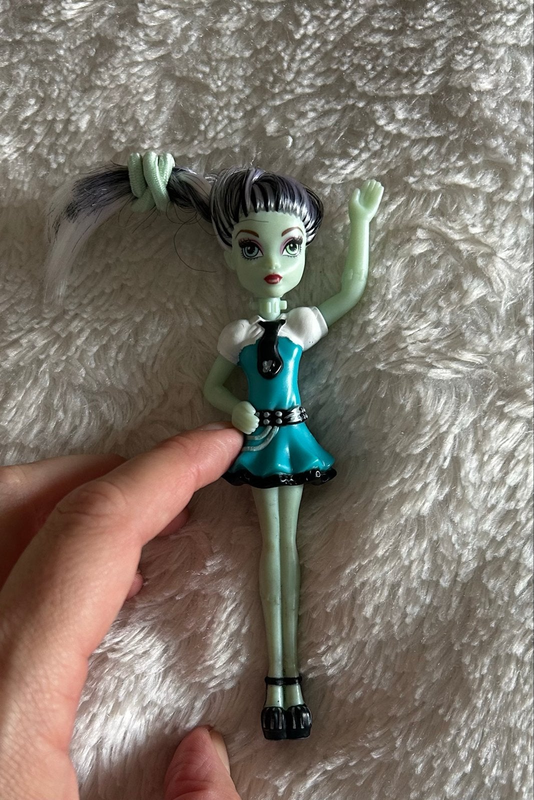 Schattig popje - Monster High Frankie Stein, Ophalen of Verzenden, Gebruikt, Overige typen