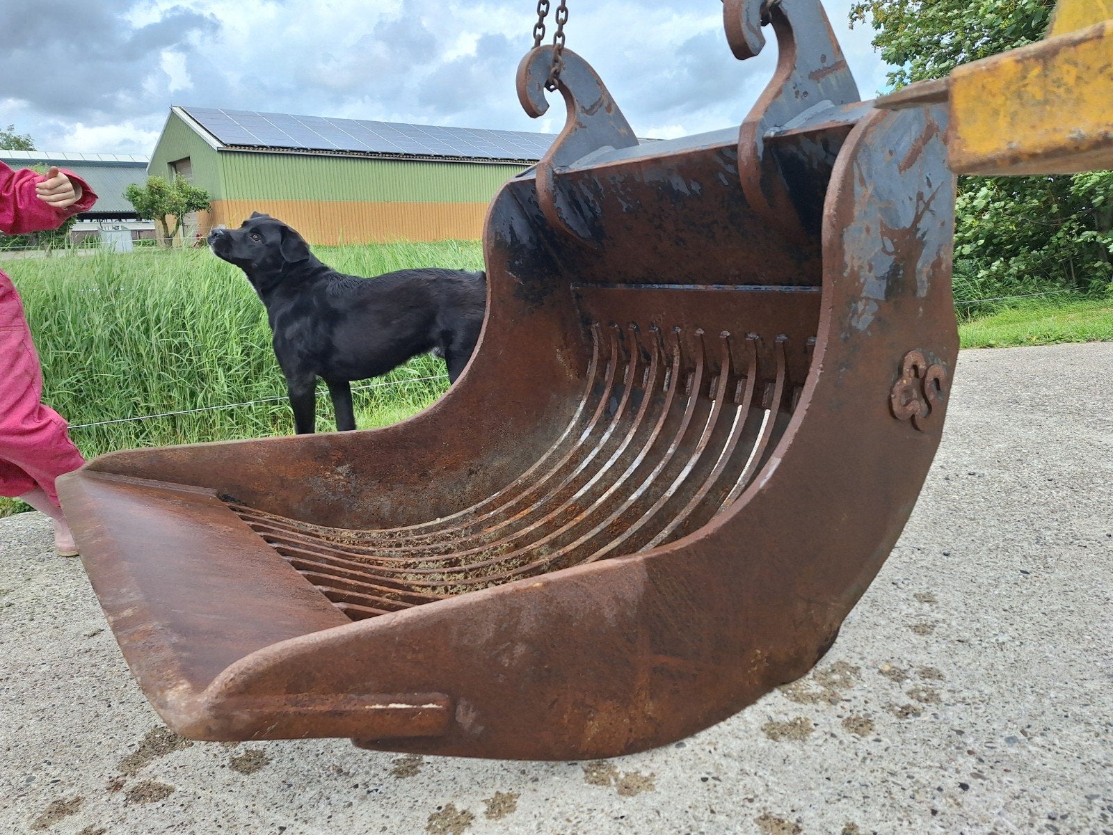 Bakken cw20 cw30 smalle bak puinbak palletlepels kantelbak, Ophalen of Verzenden