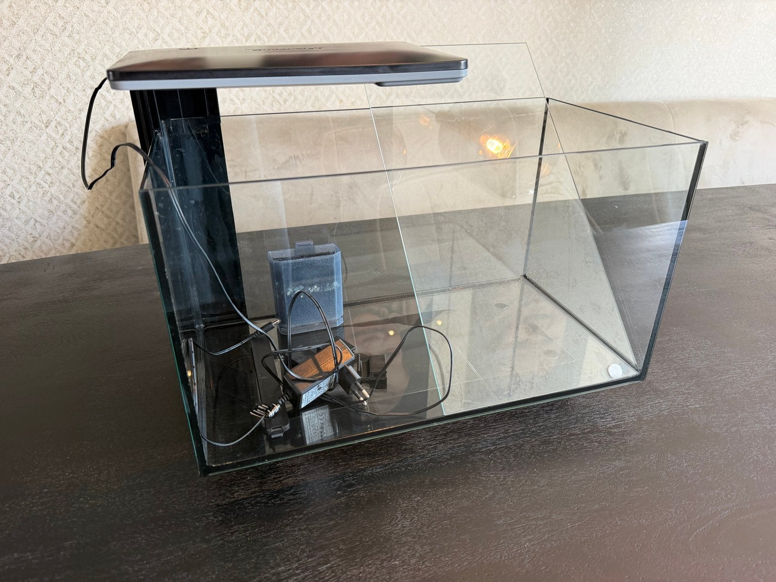 Superfish Quadro 28 liter aquarium / vissenkom, Ophalen, Leeg aquarium