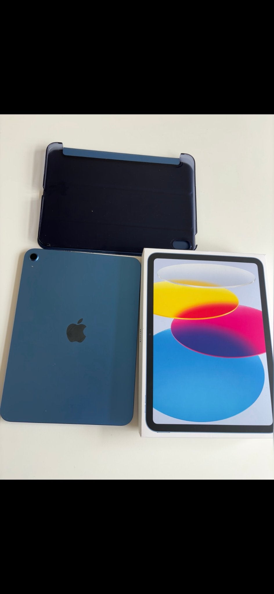 Apple iPad 64GB Wi-Fi Blauw met hoes Gloednieuw!, Computers en Software, 10 inch, Nieuw, Ophalen of Verzenden, 64 GB