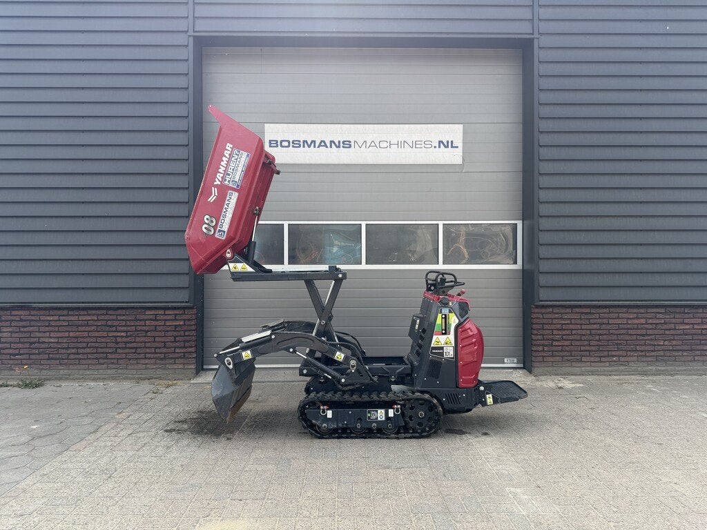 Yanmar C08 hi-tip plus rupsdumper zelfladend BJ 24