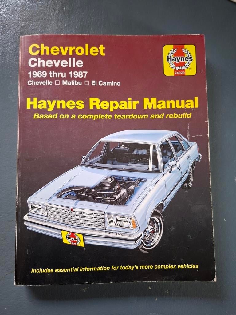 Chevrolet Werkplaats handboek., Chevrolet, Ophalen of Verzenden, Zo goed als nieuw, Haynes
