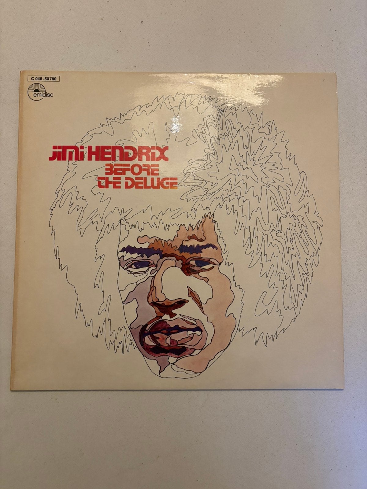 Lp jimy hendrix - before the deluge vinyl near mint, Ophalen of Verzenden, Zo goed als nieuw, 12 inch, Poprock