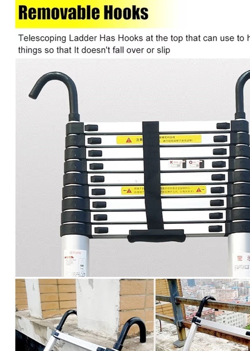 nieuwe telescoop ladder, Doe-het-zelf en Verbouw, Ladders en Trappen, Ophalen, Zo goed als nieuw, Ladder, Opvouwbaar of Inschuifbaar