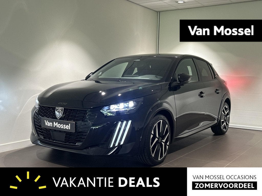 Peugeot 208 1.2 Hybrid 145 e-DCS6 GT | CAMERA | 3D-COCKPIT |, 1203 kg, Euro 6, 1199 cc, Zwart