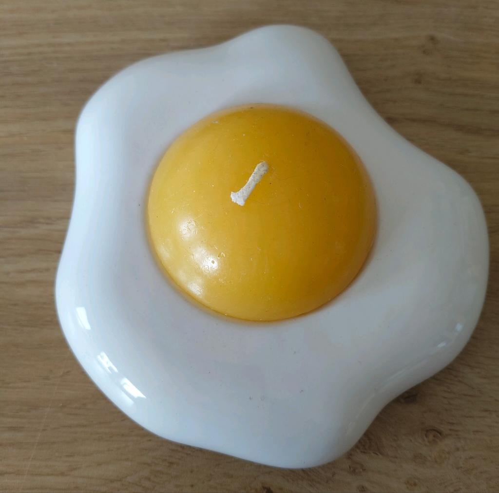 SPIEGELEI*PASEN*KANDELAAR*GEBAKKEN EITJE, Verzenden, Zo goed als nieuw