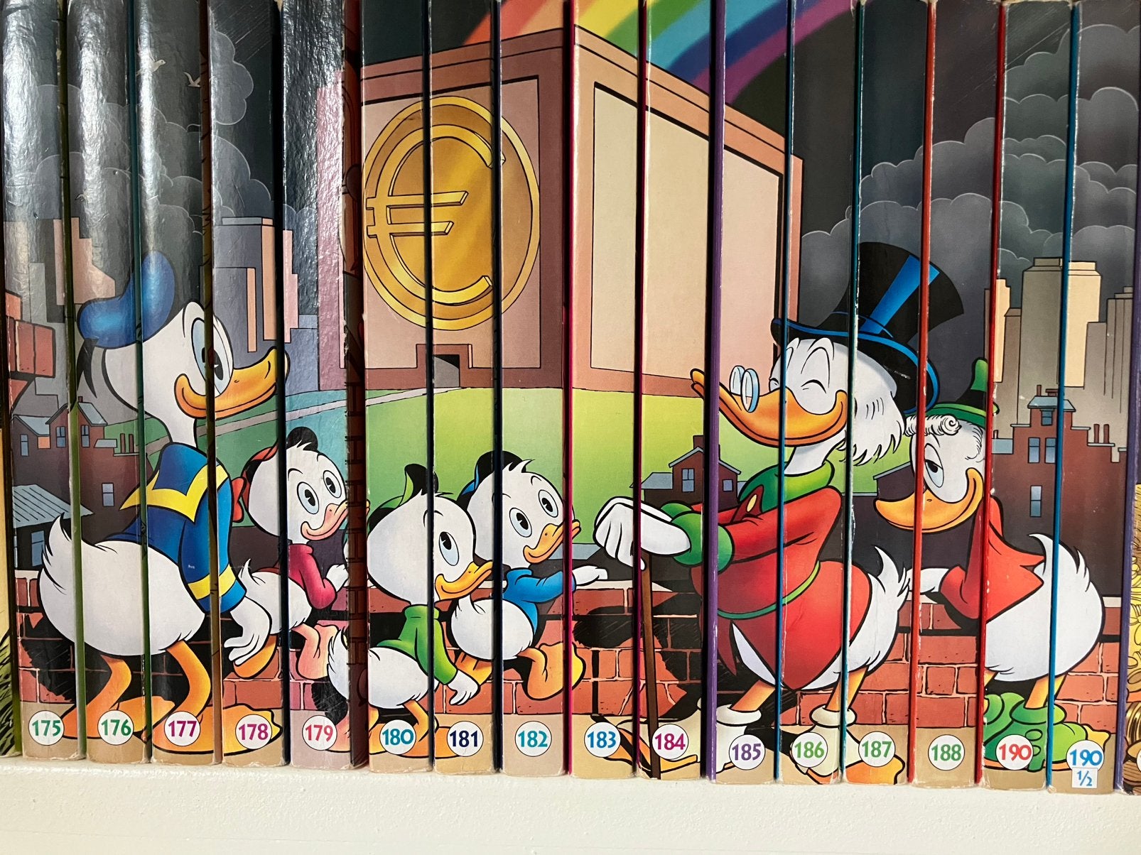 Donald Duck pockets 175-190 1/2 muv 189, Boeken, Meerdere comics, Ophalen of Verzenden, Gelezen, Europa