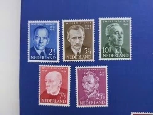 Postzegel NL 1954 PF Serie Zomerzegels 04-08, Ophalen of Verzenden, Na 1940, Postfris