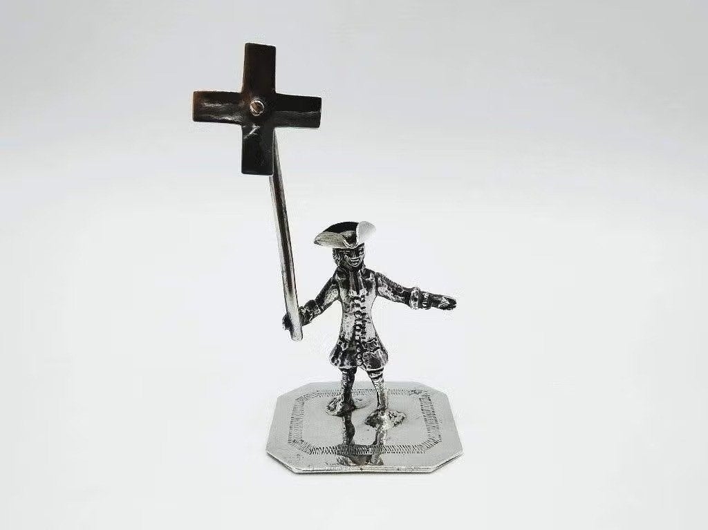 Zilveren miniatuur, F. van Strant II, Amsterdam, ca. 1740