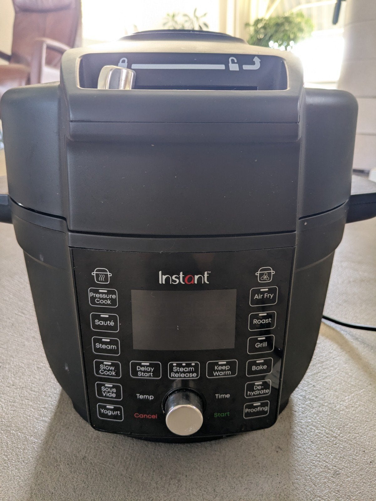 Instant Pot duo crisp 6.2 L, Ophalen