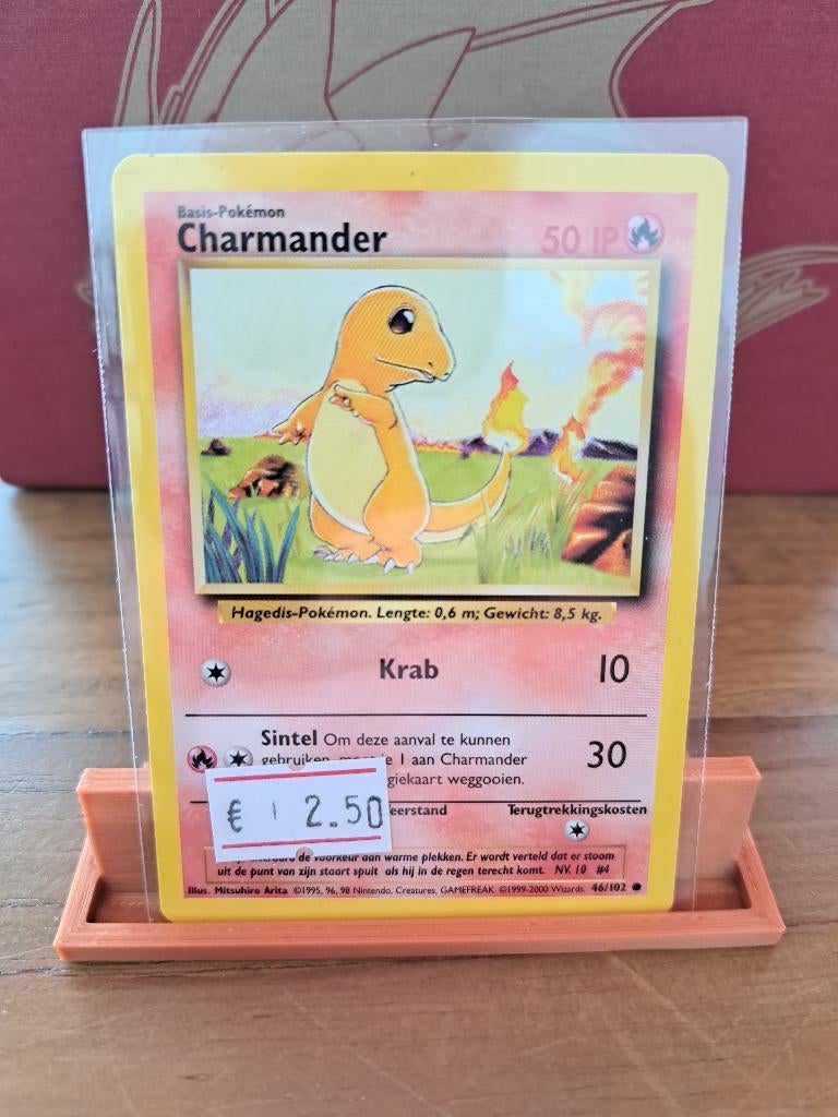 Charmander 46/102	 € 2,50, Hobby en Vrije tijd, Ophalen of Verzenden, Zo goed als nieuw, Losse kaart