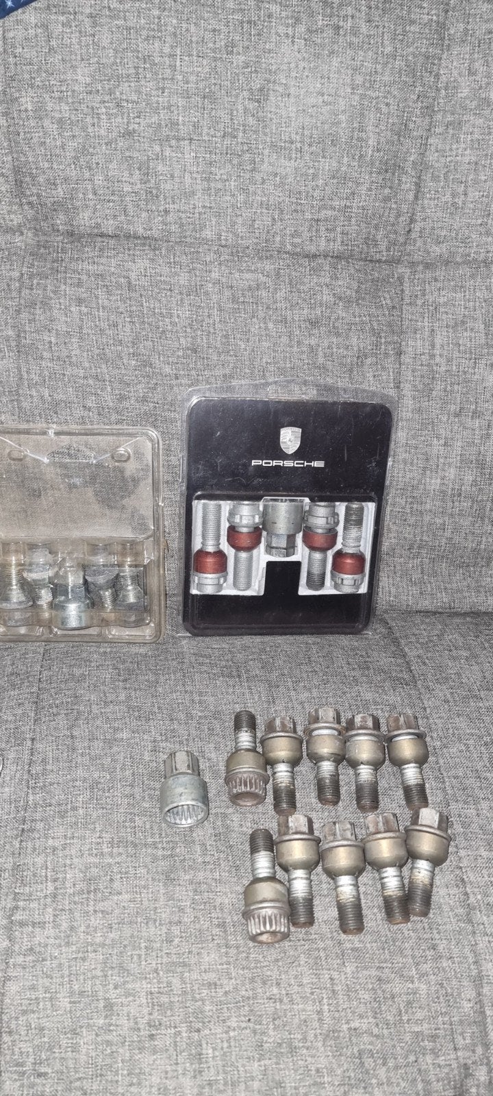 verlengde Porsche wielbouten Set voor spacers Box, Ophalen of Verzenden, Gebruikt